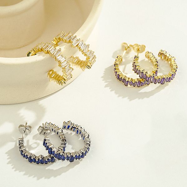 Sparkling Bars Hoops 